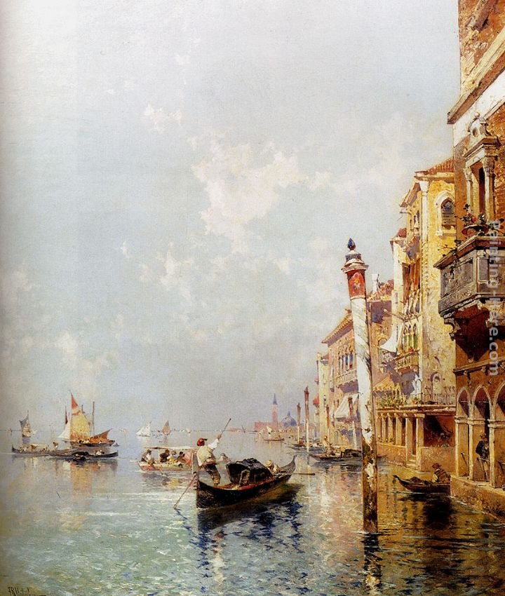 Franz Richard Unterberger Canale della Giudecca